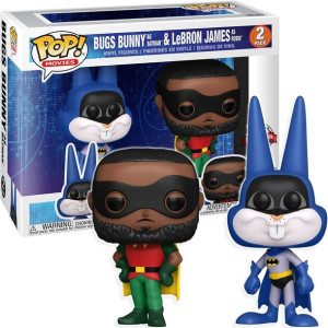 Funko POP! Space Jam Królik Bugs Batman i LeBron James Robin 2pack Figurka