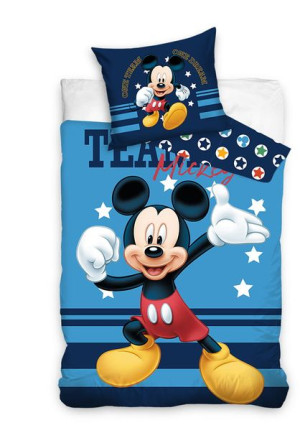 Pościel 160x200 Myszka Mickey Mouse 100% Bawełna
