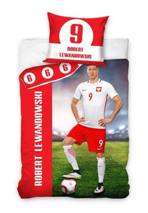 Robert Lewandowski pościel piłkarska 160x200 reprezentacja