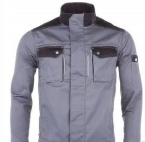 KW101030090050 Bluza robocza, szary-czarny, roz. M