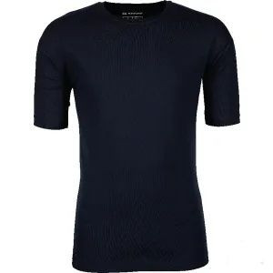 Koszulka T-shirt krótki rękaw, granatowa, roz. M