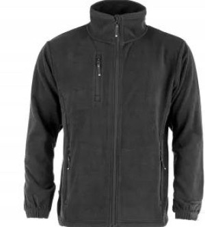KW116424101060 Kurtka polarowa, czarny 2XL