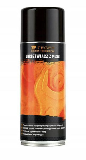 Profesjonalny odrdzewiacz z MOS2 400ml TEGER