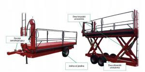 Platforma Sadownicza Psn-260/2 Mcms Warka