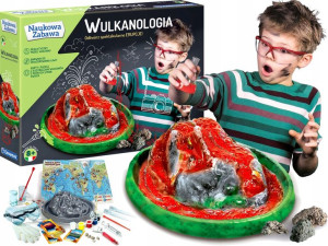 CLEMENTONI WULKANOLOGIA Wulkan Naukowa Zabawa