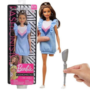 BARBIE FASHIONISTAS Z Proteza Nogi FXL54