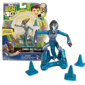 Ben 10 Figurka Szybcior Kosmita Omni-metallic Xlr8