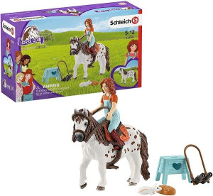 Schleich 42518 Jeździec Mia Koń Kuc Spoty