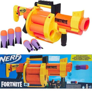 Nerf Fortnite Gl Duża Wielka Wyrzutnia + 6 Rakiet