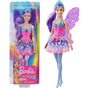 Lalka Barbie Dreamtopia Wróżka Fioletowa Gjk00