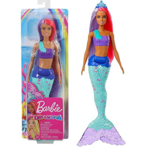 Barbie Lalka Syrenka Dreamtopia Kolor Ogon GJK09