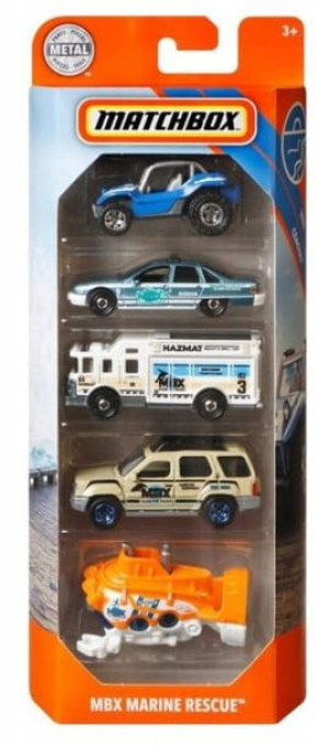Matchbox 5-pak Autek Marine Rescue Gkj11