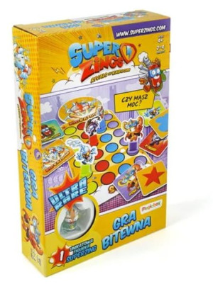 Super Zings Gra Planszowa Gra bitewna + Figurka