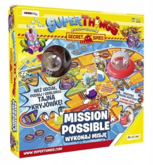 Super Zings Mission Possible Gra planszowa Wykonaj