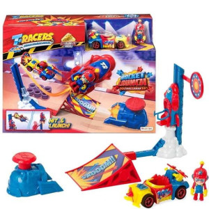 T-RACERS Zestaw ROCKET LAUNCH Autko Wyrzutnia
