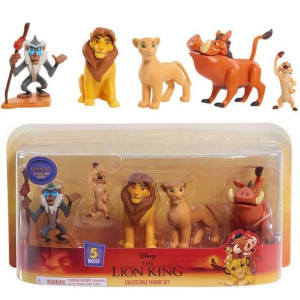 Król Lew Simba Nala Timon Pumba Zestaw 5 Figurek