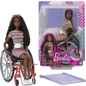 Barbie Na Aktywnym Wózku Inwalidzkim - Lalka Grb94