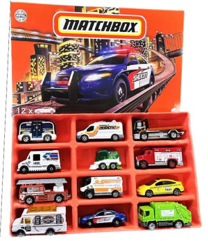 MATCHBOX Samochody MIEJSKIE 12 Pak HDK59