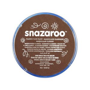 SNAZAROO Farba Farbki Do Twarzy 18ml BRĄZOWY
