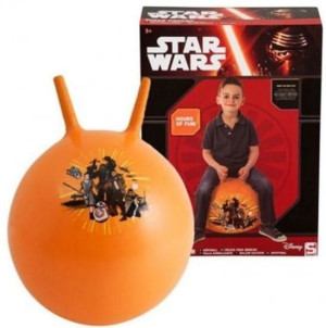PIŁKA DO SKAKANIA z Rogami Star Wars Gwiezdne 50cm