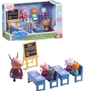 Tm Toys Świnka Peppa Klasa Peppy + 5 Figurek 05033