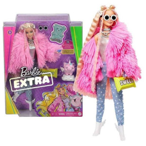 BARBIE Extra Moda Lalka z Akcesoriami GRN28