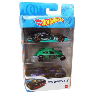 Hot Wheels 3-pak Samochodzików Resoraki K5904 F