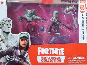 FORTNITE 2-PACK FIGURKI Love Ranger i Teknique