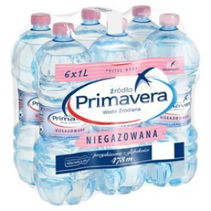 Primavera Woda Źródlana Niegazowana 6 X 1 L