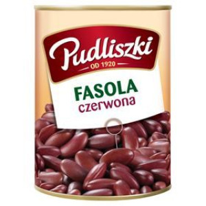 Pudliszki Fasola Czerwona Kidney 400 G