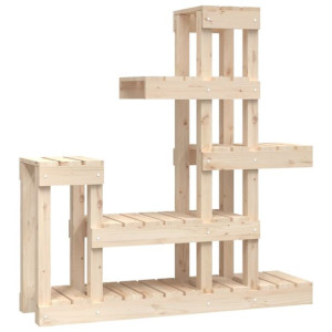 Kwietnik 92x25x97 cm, lite drewno sosnowe