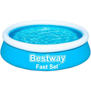 Bestway Nadmuchiwany basen Fast Set, okrągły, 183x51 cm, niebieski