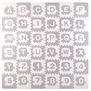 Gruba Mata Piankowa Literki 30 X 30 Cm