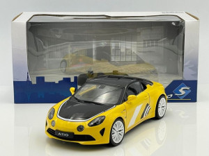 Alpine A110S Tour De Corse 75 Yellow - 2022 Solido 1:18