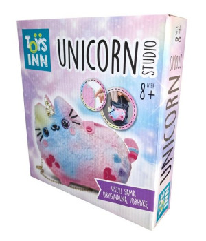 Zestaw do szycia JEDNOROŻEC Pluszowa Torebka TOYS INN