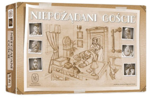 NIEPOŻĄDANI GOŚCIE gra detektyw 1000 SPRAW planszowa zagadki