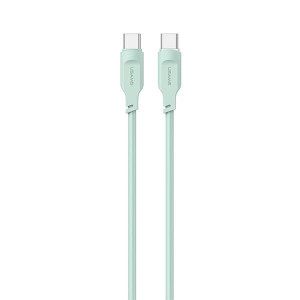 Kabel USAMS Lithe Series USB-C PD Fast Charging 1,2m 100W zielony/green (US