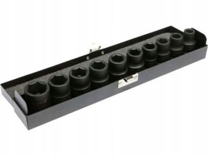 Zestaw Nasadek Udarowych 1/2 10 szt. Yato YT-1025