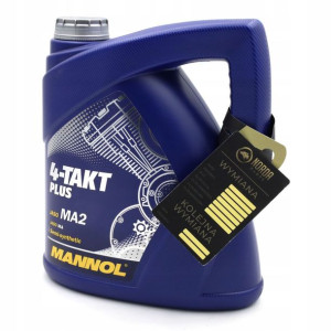Olej Silnikowy Mannol 4-Takt Plus 10w40 4L 7202-4