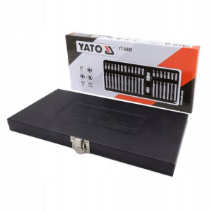Komplet Bitów Torx Hex 40 elementów Yato