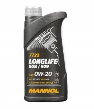 Olej Silnikowy Mannol Longlife 508/509 0w20 1L