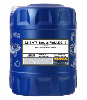Olej Przekładniowy Mannol ATF Special Fluid 20L