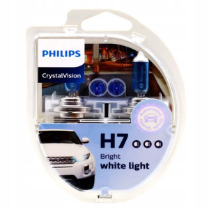 Żarówki Philips H7 Crystal Vision 12V 3700K