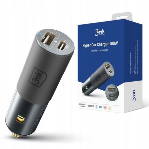 Ładowarka Samochodowa 3MK Charger USB USB-C 100W