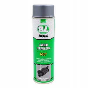 Lakier Termiczny Spray Srebrny 650°C Boll 500ml