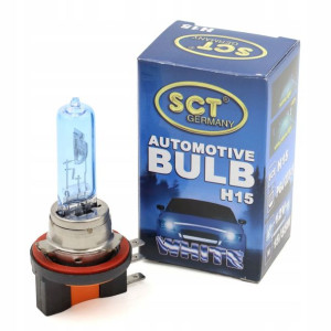 Żarówka H15 SCT White 12V 15/55W PGJ23T-1