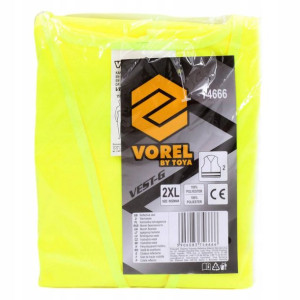 Kamizelka Ostrzegawcza Rozmiar XXL Vorel