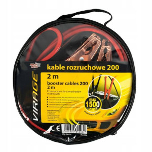 Kable Rozruchowe Moje Auto Virage 200A 2m