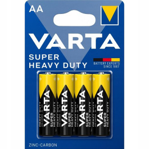 Baterie Varta Cynkowe Super Heavy Duty AA R6 4szt