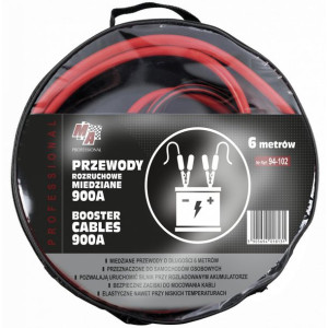 Kable Rozruchowe Miedziane Moje Auto Pro 900A 6m